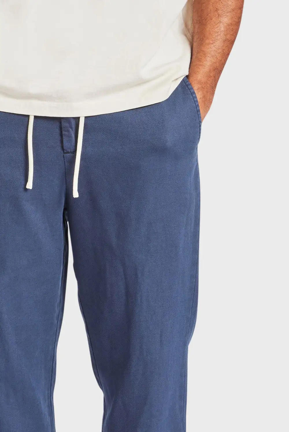 Cotton Drawstring Beach Trousers