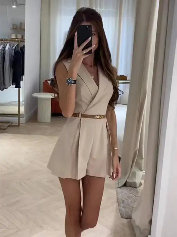 Commuter Suit Jumpsuit Not Included Belt