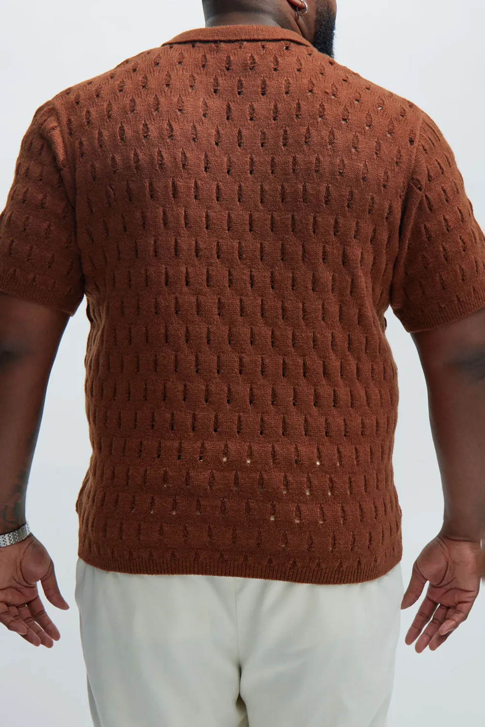 Hollow Textured Polo