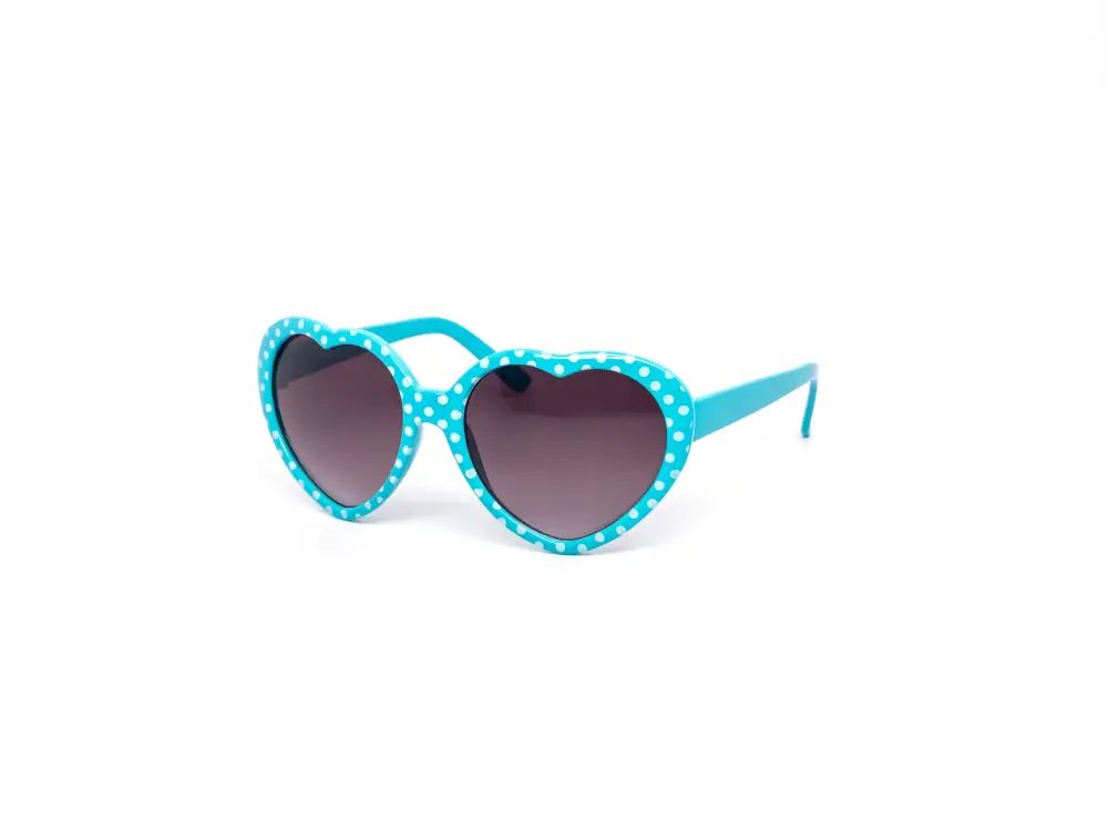12-Pack Kids Heart Gradient Sunglasses