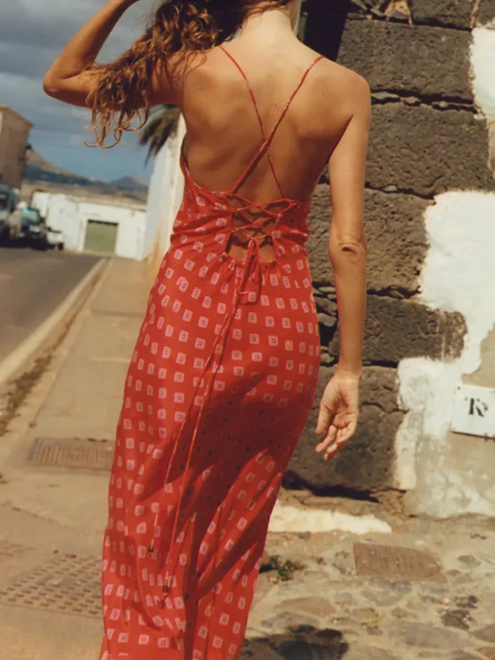 Casual Style Silk Bias Maxi Slip Coral