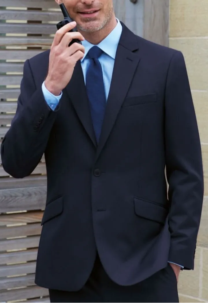 Side Vent Tailored Suit Jacket