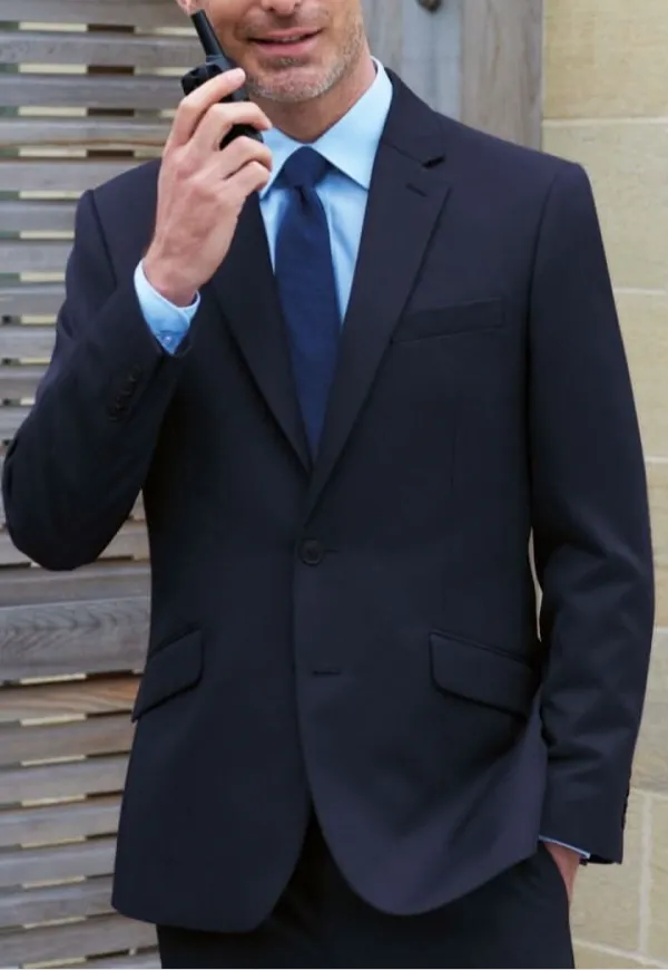 Side Vent Tailored Suit Jacket