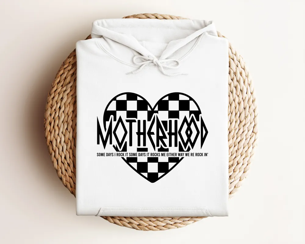 Motherhood Graphic Pullover Hoodie