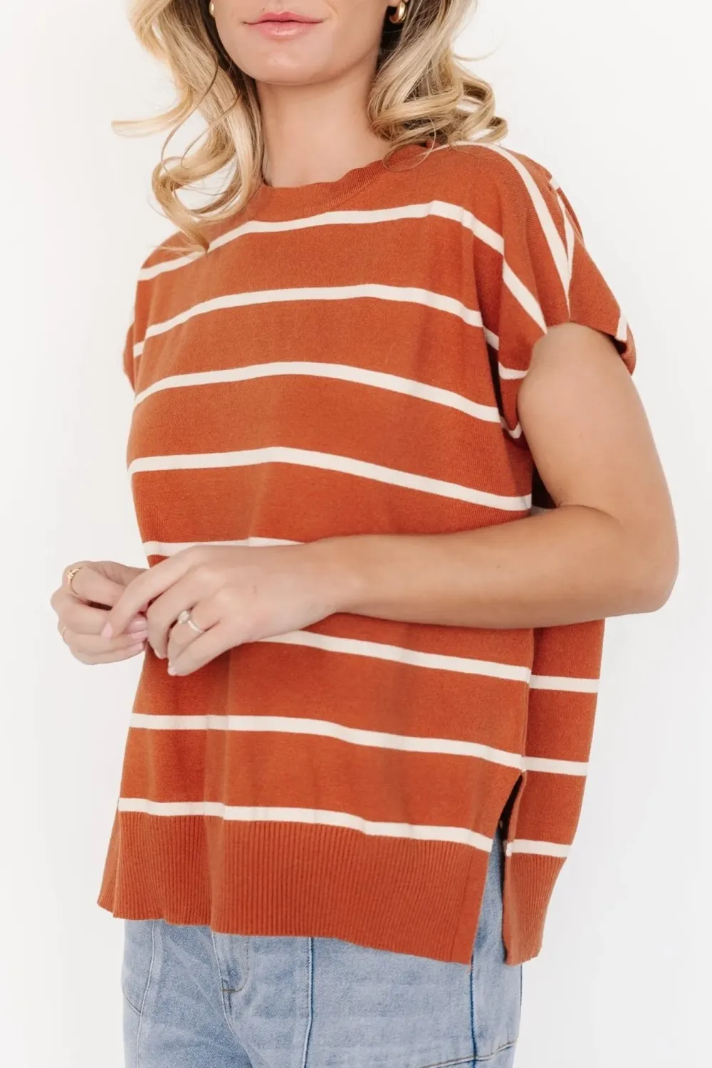 Versatile Striped Casual Breathable Short-Sleeved Shirt