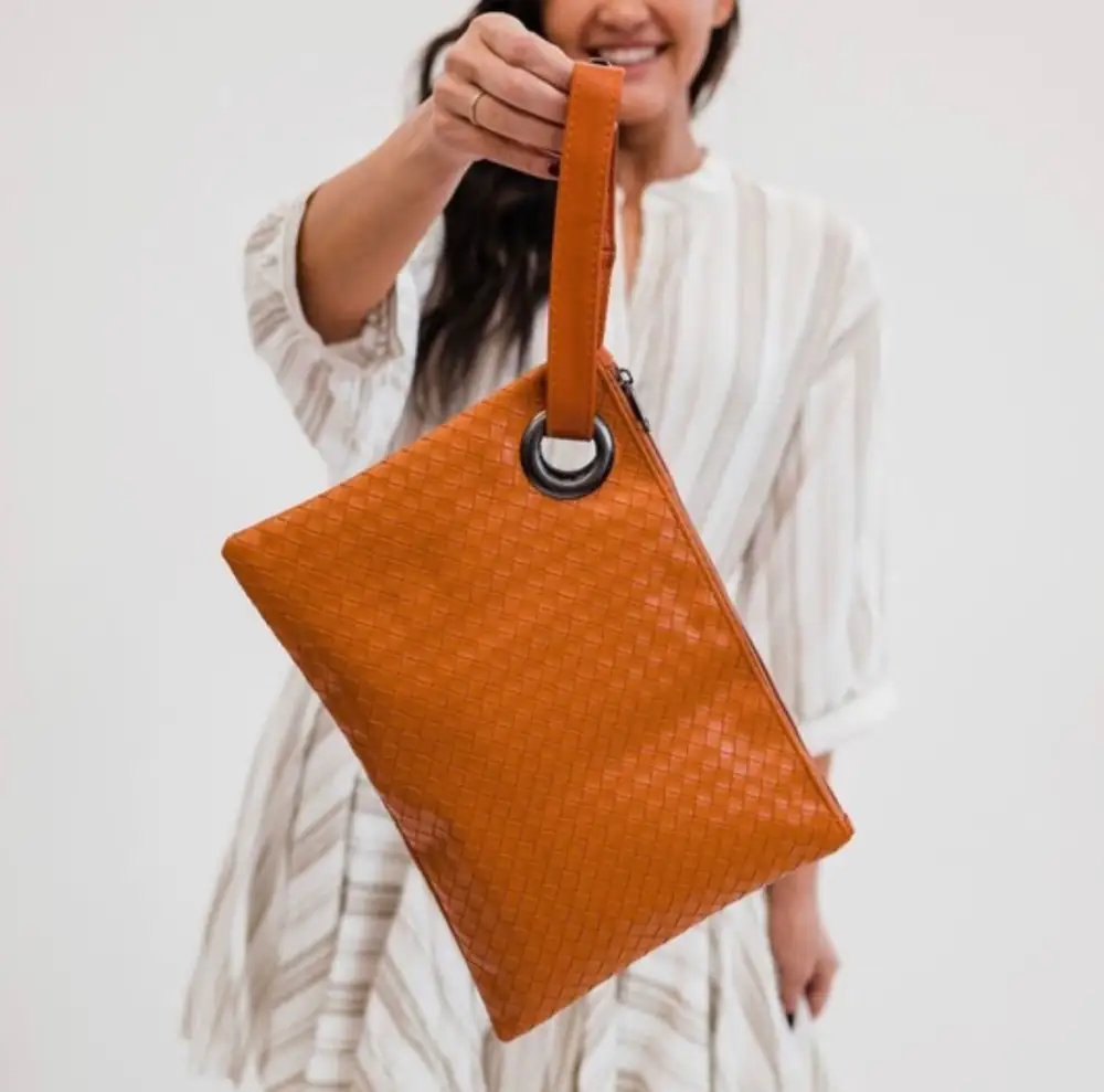 Braided Dainty Clutch