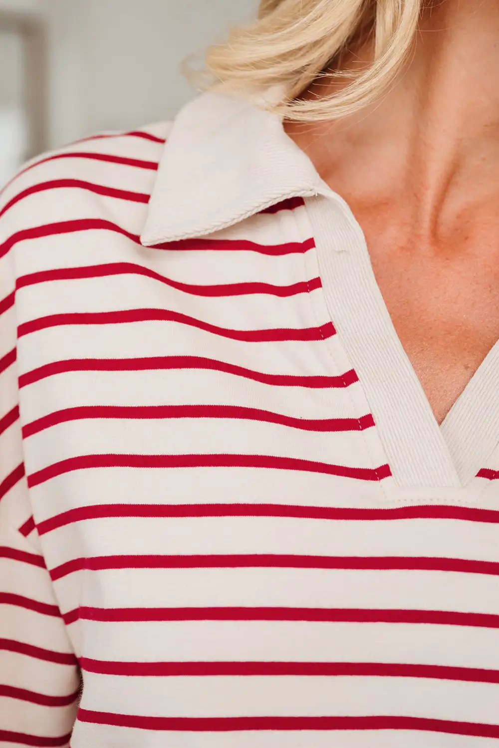 Practical Collared Cropped Detail Coordinated Set