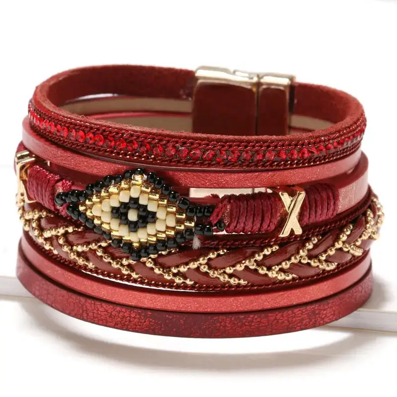 Protective Eye Layered Bracelet