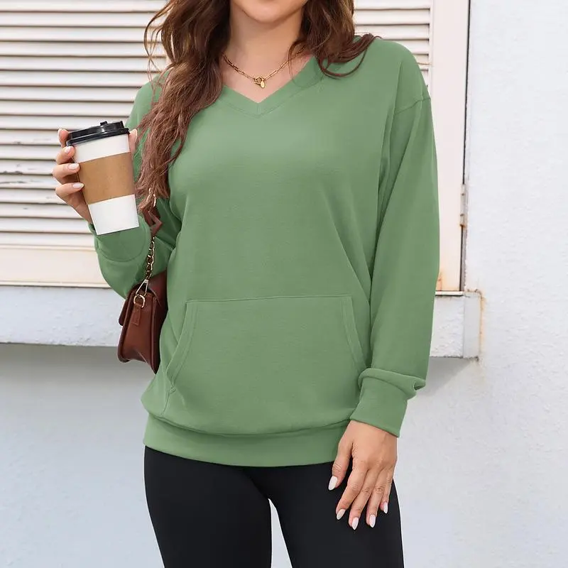 Women's Hoodless V-neck