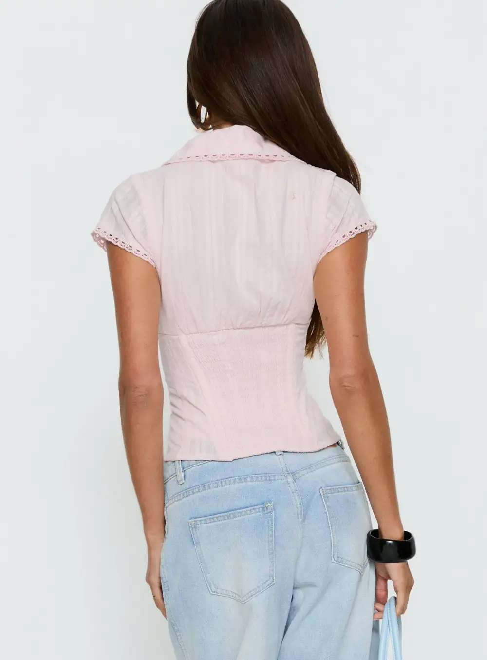 Graceful Button Up Collared Shirt