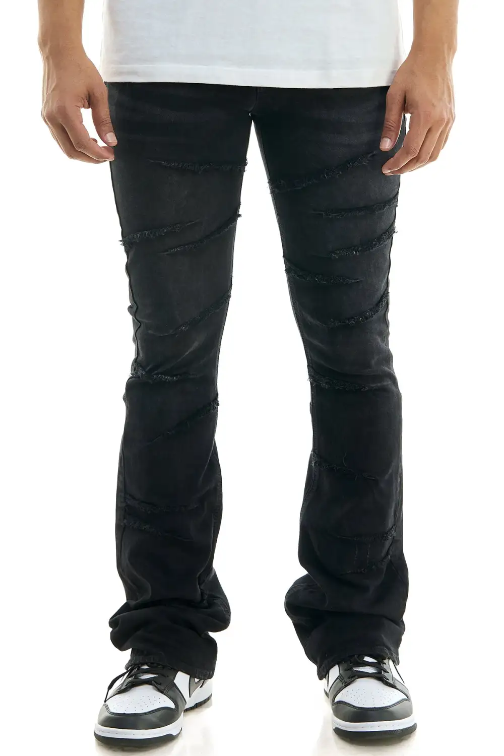 Men's Urban Flare Skinny Stacked Jeans