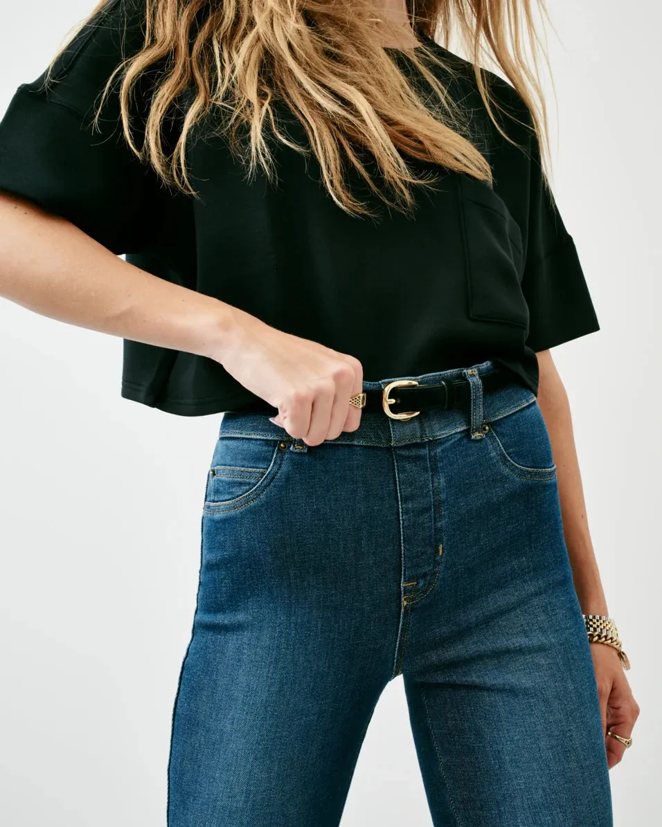 Authentic Blue Flare Jeans