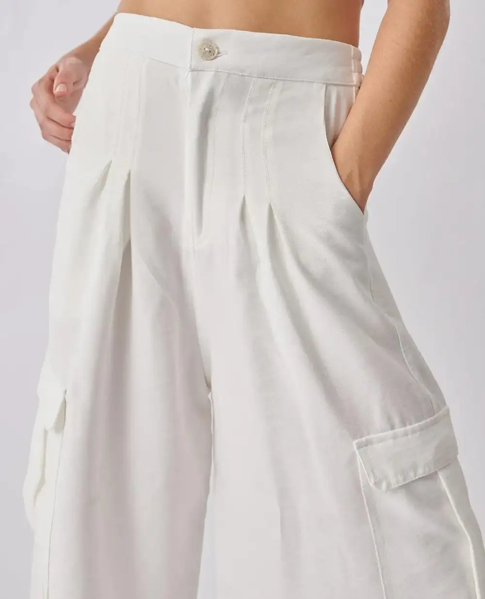 Everyday Cargo Wide Leg Pants