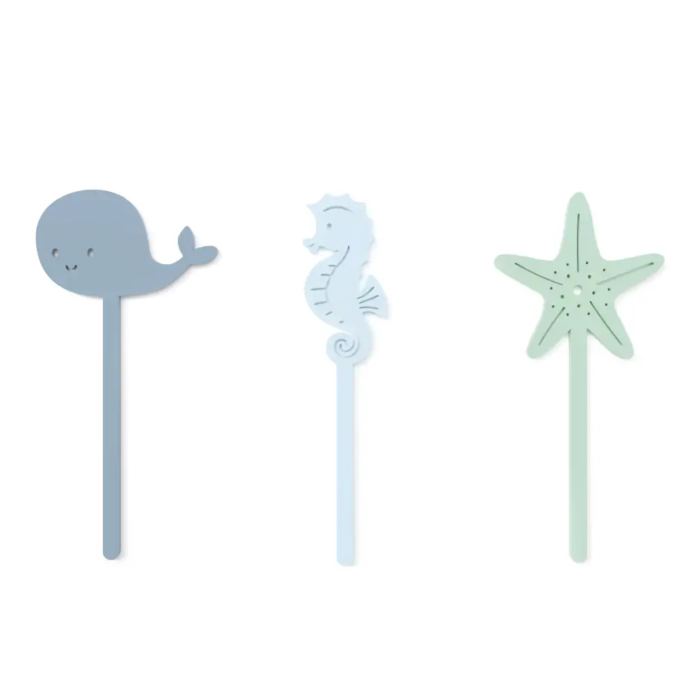 Ocean Theme Cupcake Topper Set