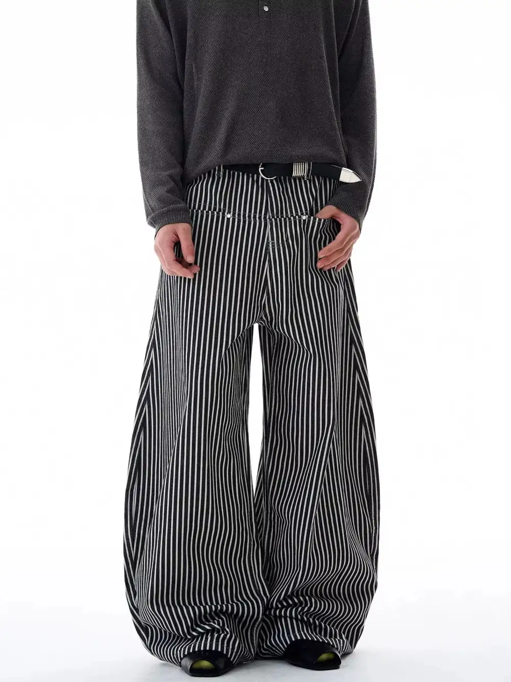 Refined Men's Full Size Wide Leg Pants Plus Size
