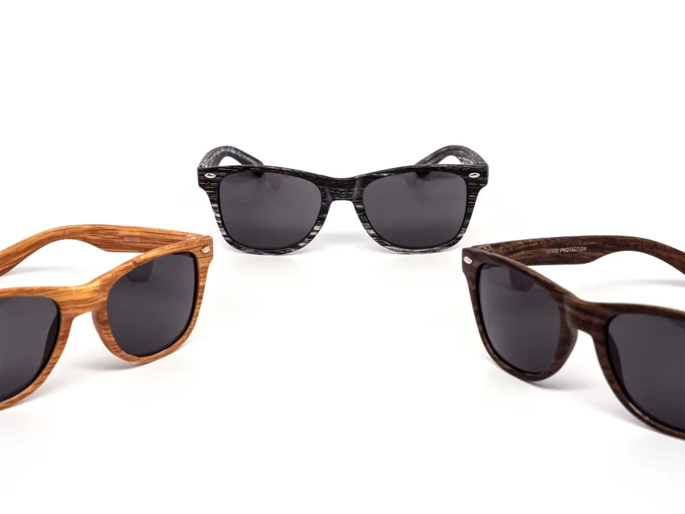 12-Pack Kids Classy Wayfarer-Style Dark Lens Sunglasses