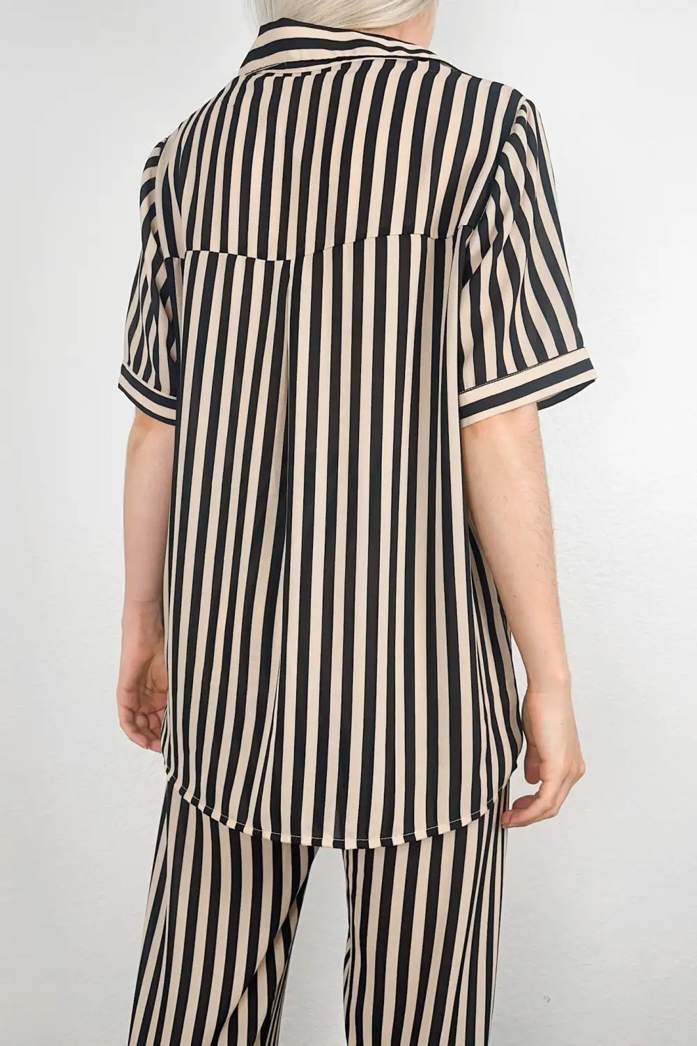 Soft Striped Pant Set