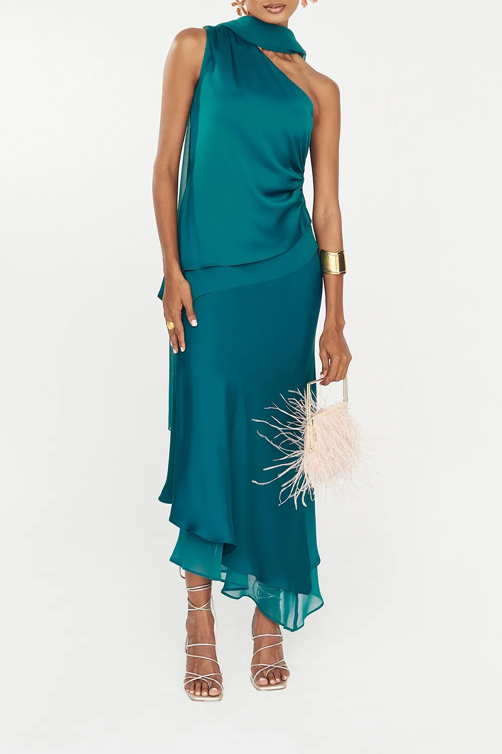 Solid Color Soft Skirt