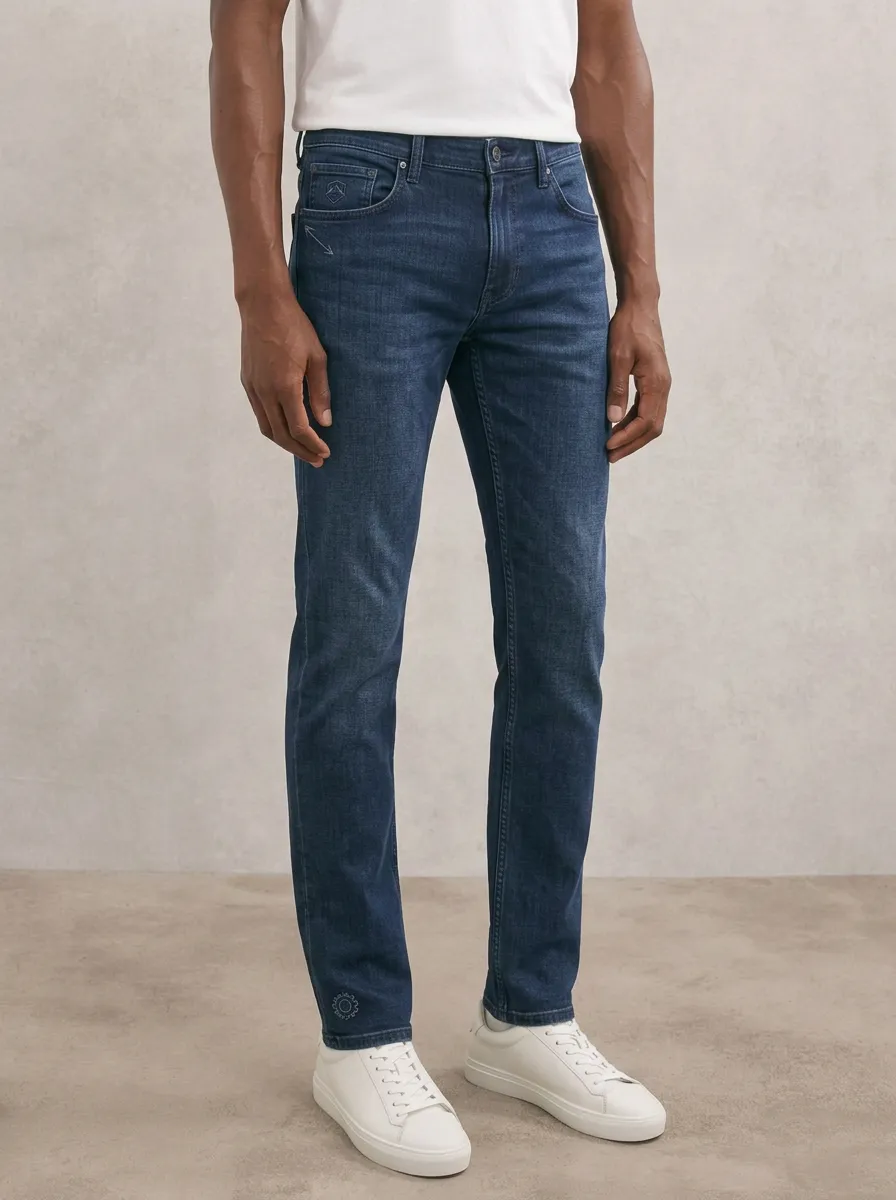 Men's Urban Weekend Slim Fit Stretch Denim Jeans