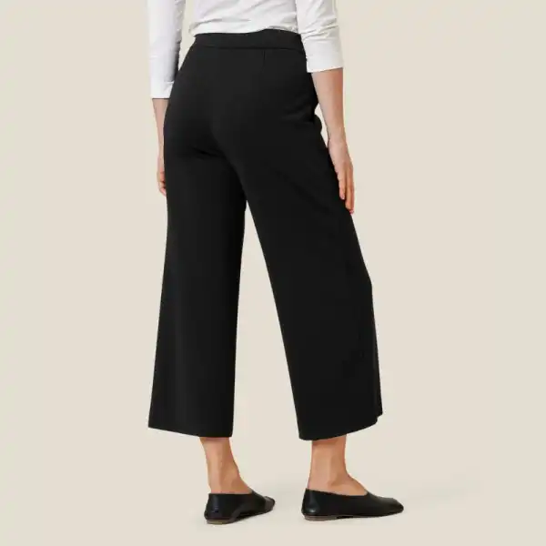 Cropped Jersey Women's Trousers