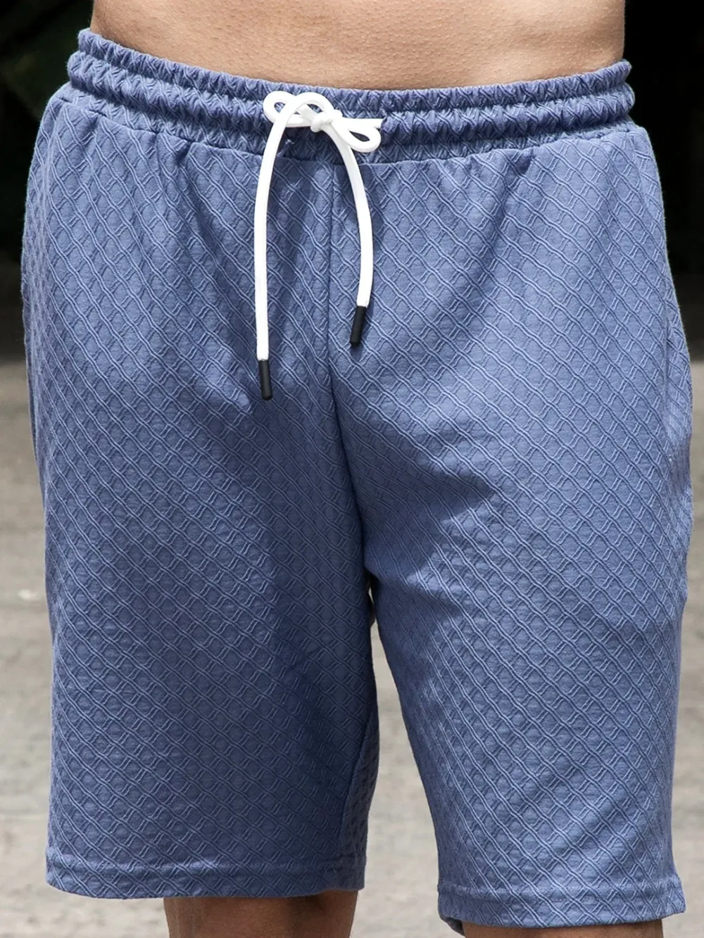 Blue Casual Style Relaxed Co-Ord Set