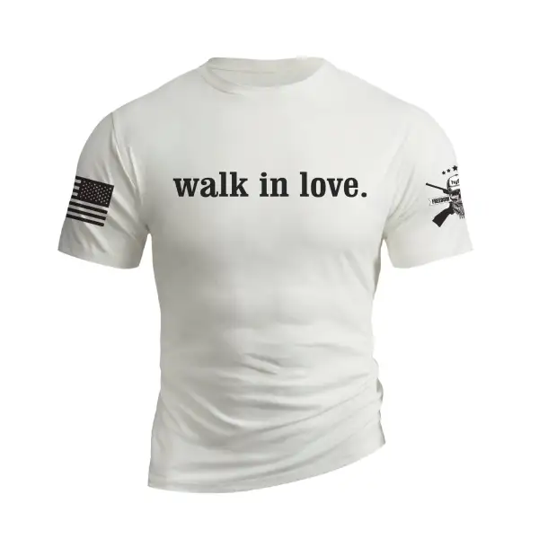 WALK IN LOVE GRAPHIC TEE
