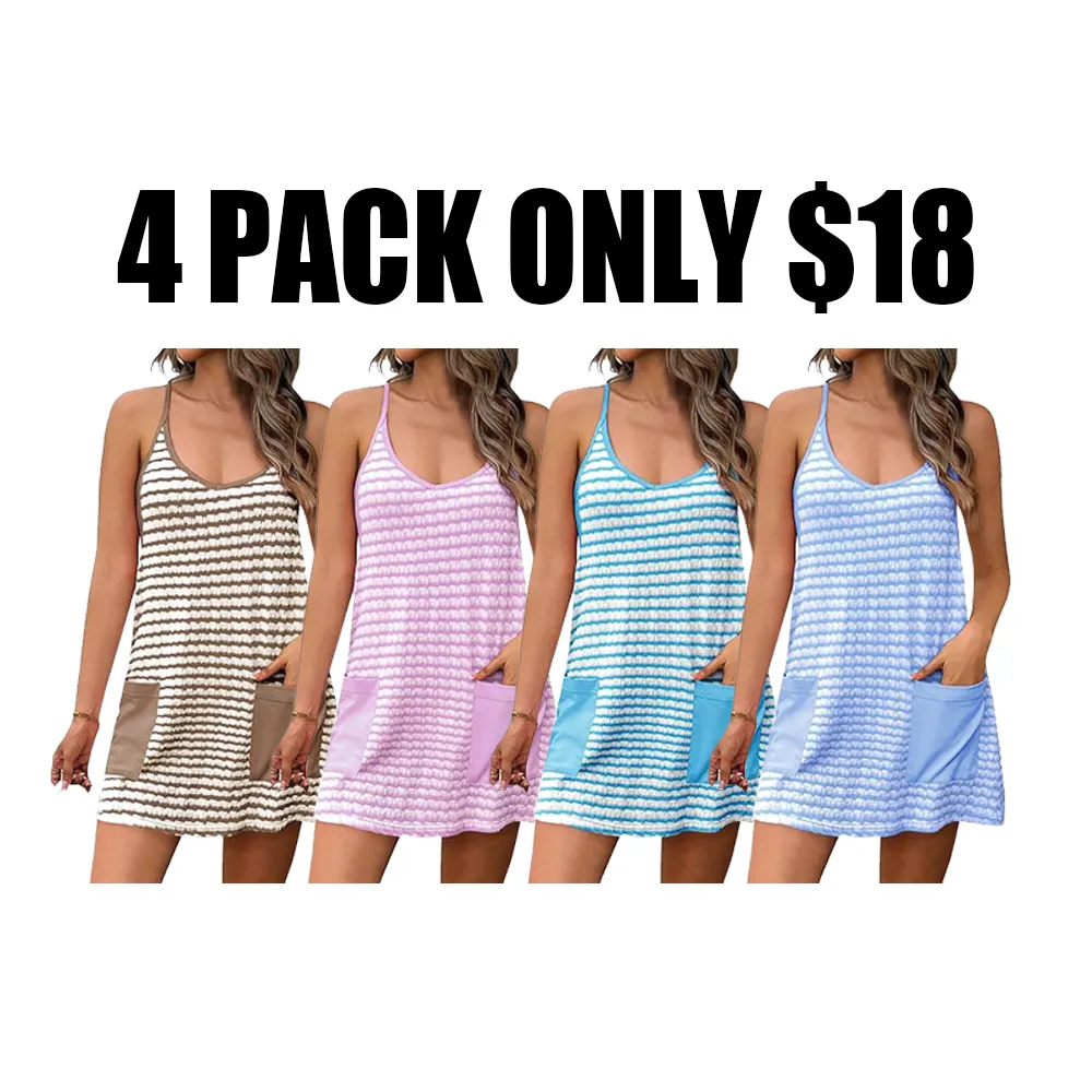 Women's Summer Mini Dress-🔥8-Pack - Only $24