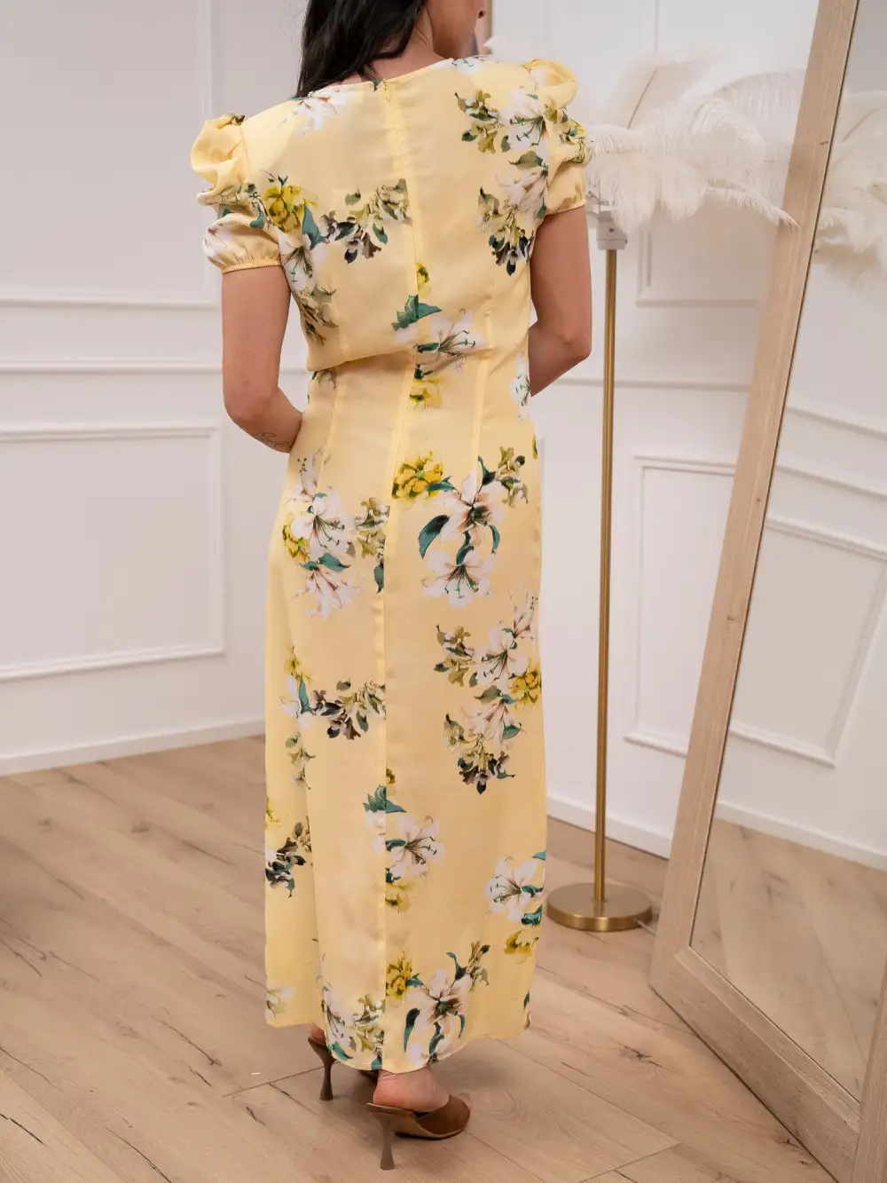 Aura Maxi Ruched Dress