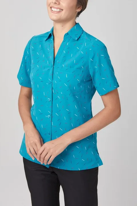 Women's Recycled Polyester Short Sleeve Shirt