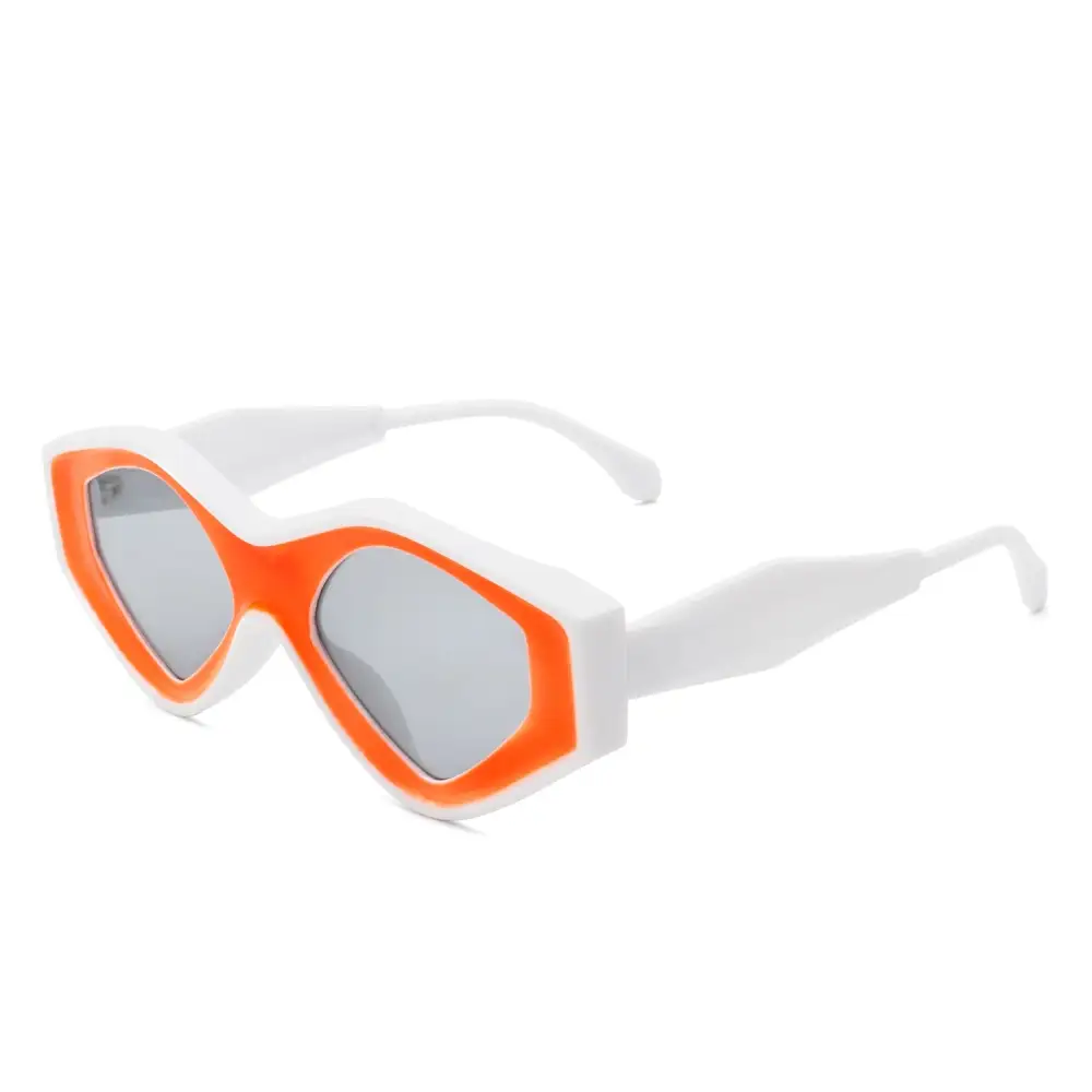 Cleanline Square Geometric Frame Sunglasses