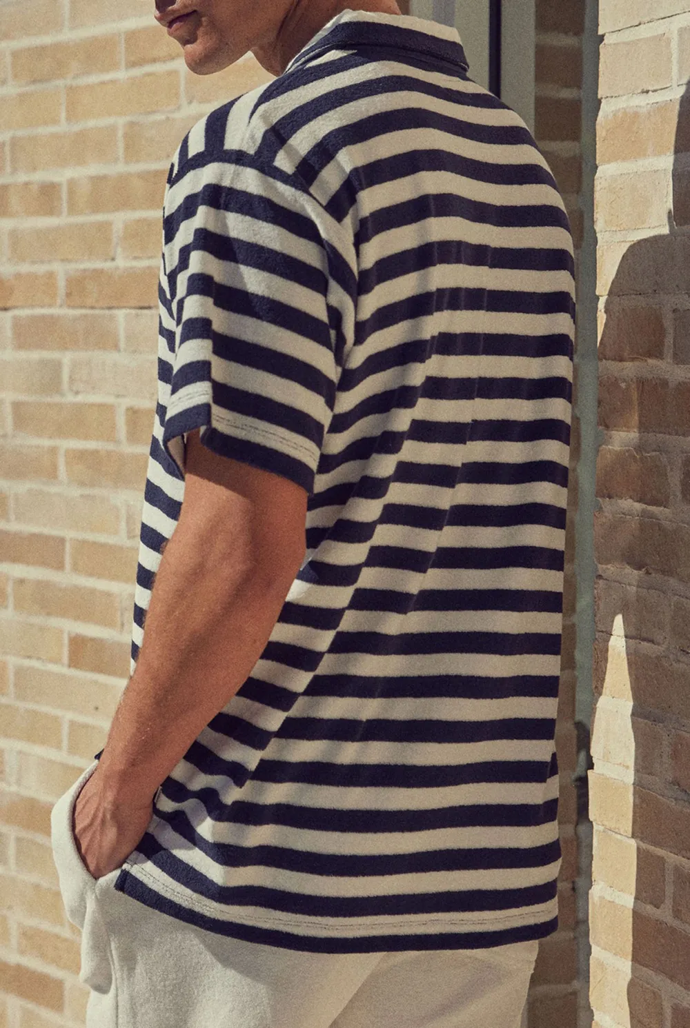 Short Sleeve Polo Neck Tee