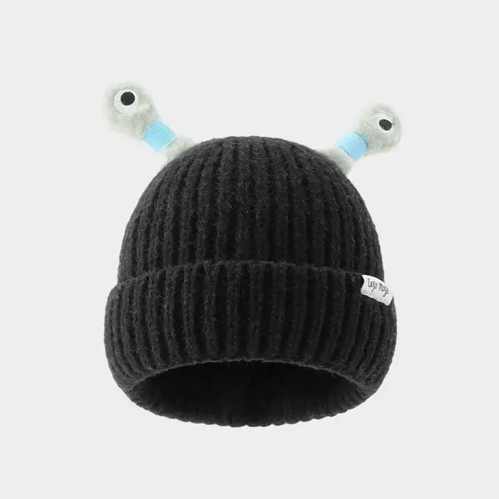 🔥Spring Hot Sale - 49% OFF🔥 Parent-Child Cute Glowing Little Monster Knit Hat