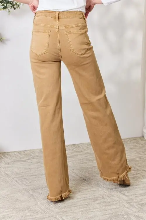 Subtle Texture Clean Denim Jeans