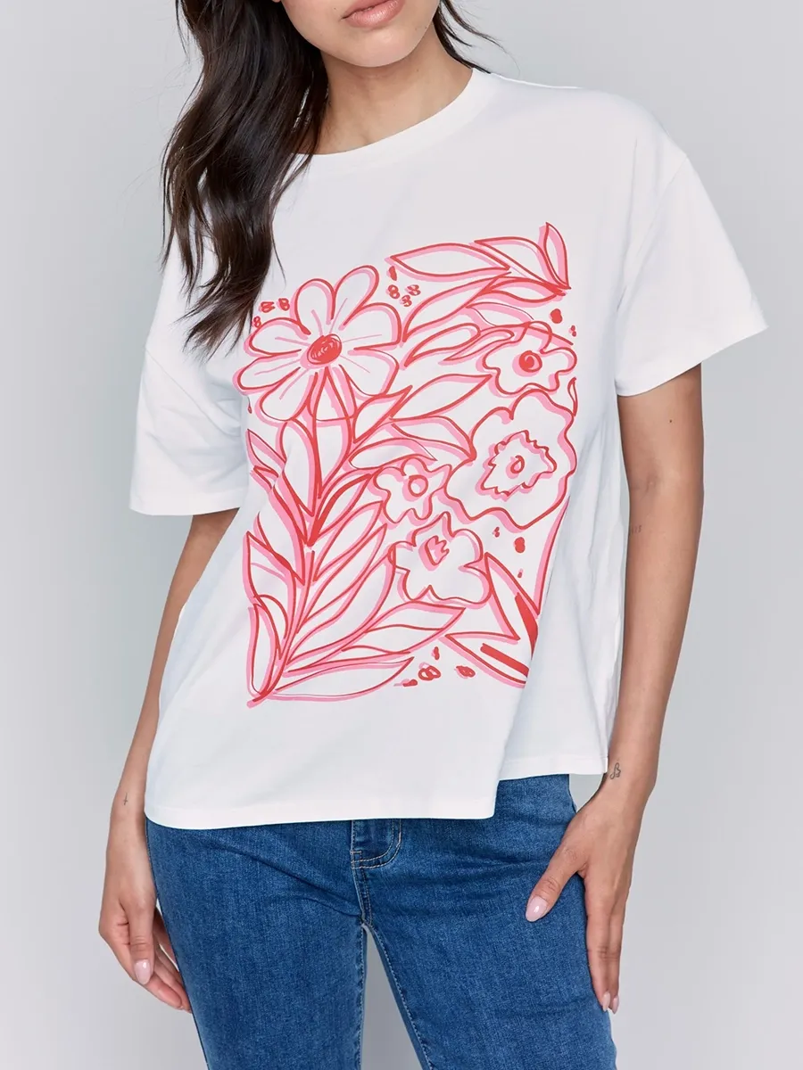 Versatile Short Loose Women's Short Sleeves