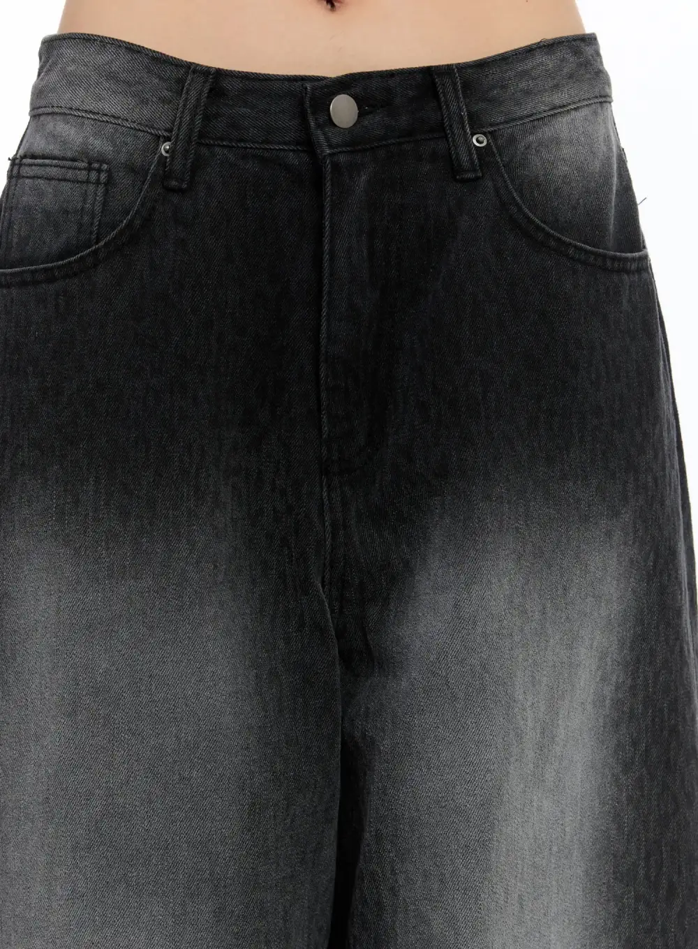 Leopard Print Wide Leg Jeans