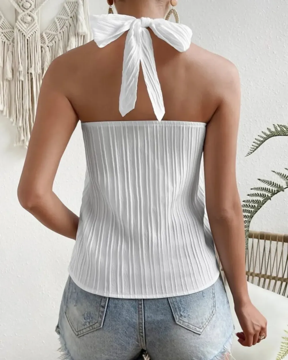 Stylish Lace Sleeveless Top