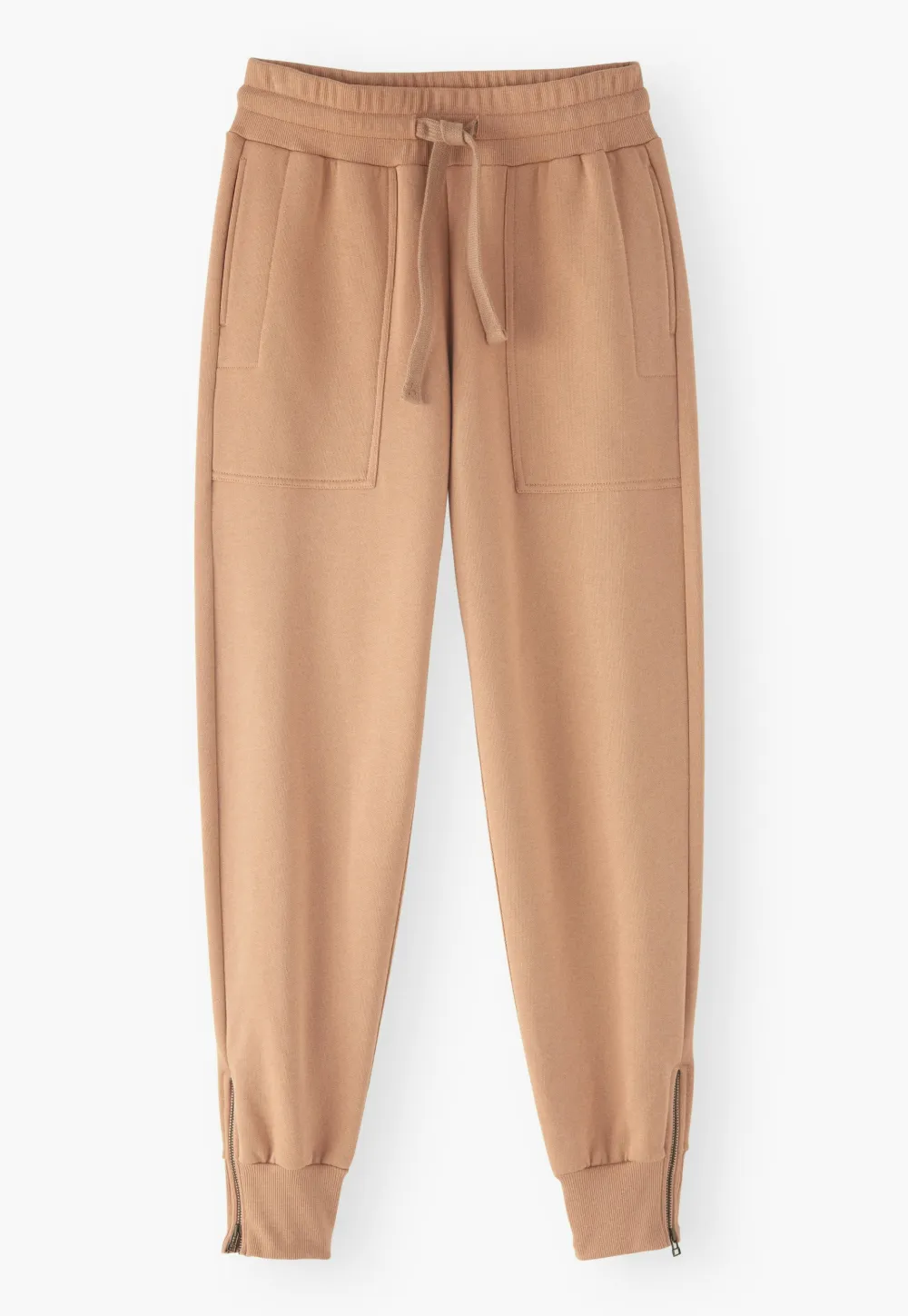 Jersey joggers Organic cotton fleeceback