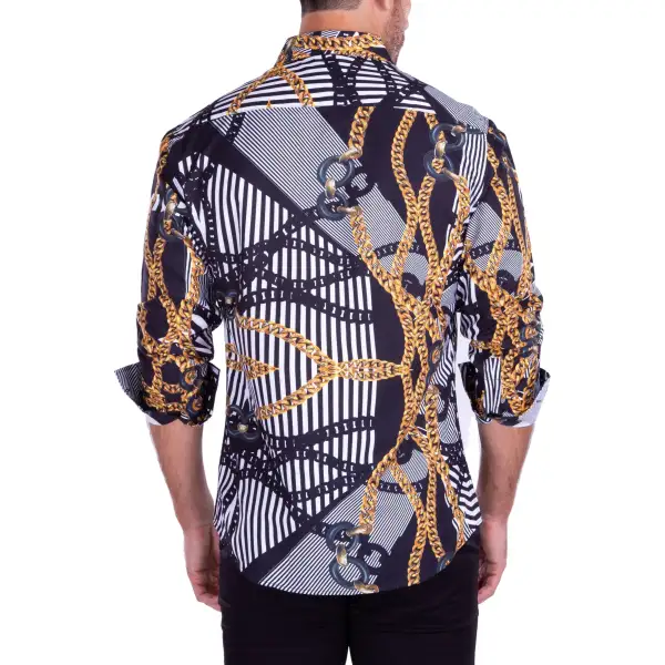 Relaxed Button Up Dress Shirt