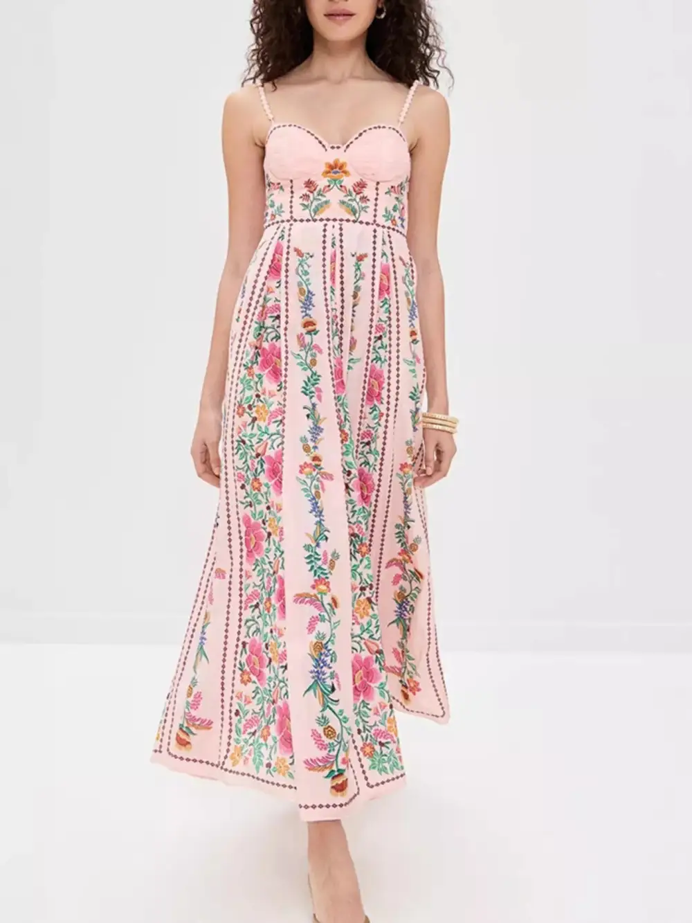 Comfort Fit Floral Printed Dress