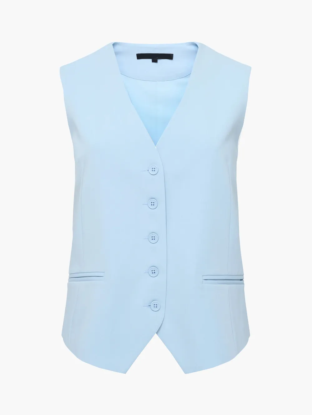 Exquisitely Cut V-Neck Fashionable Business Vest