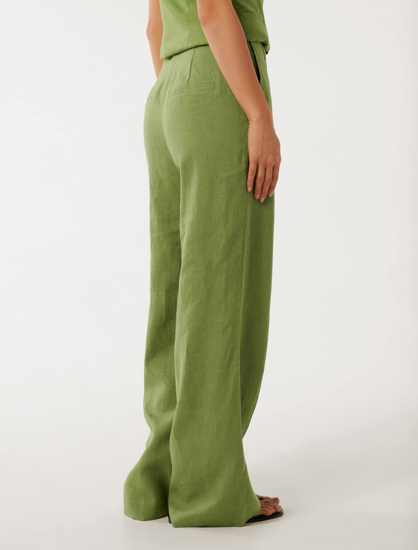 High Waist Wide-Leg Pants