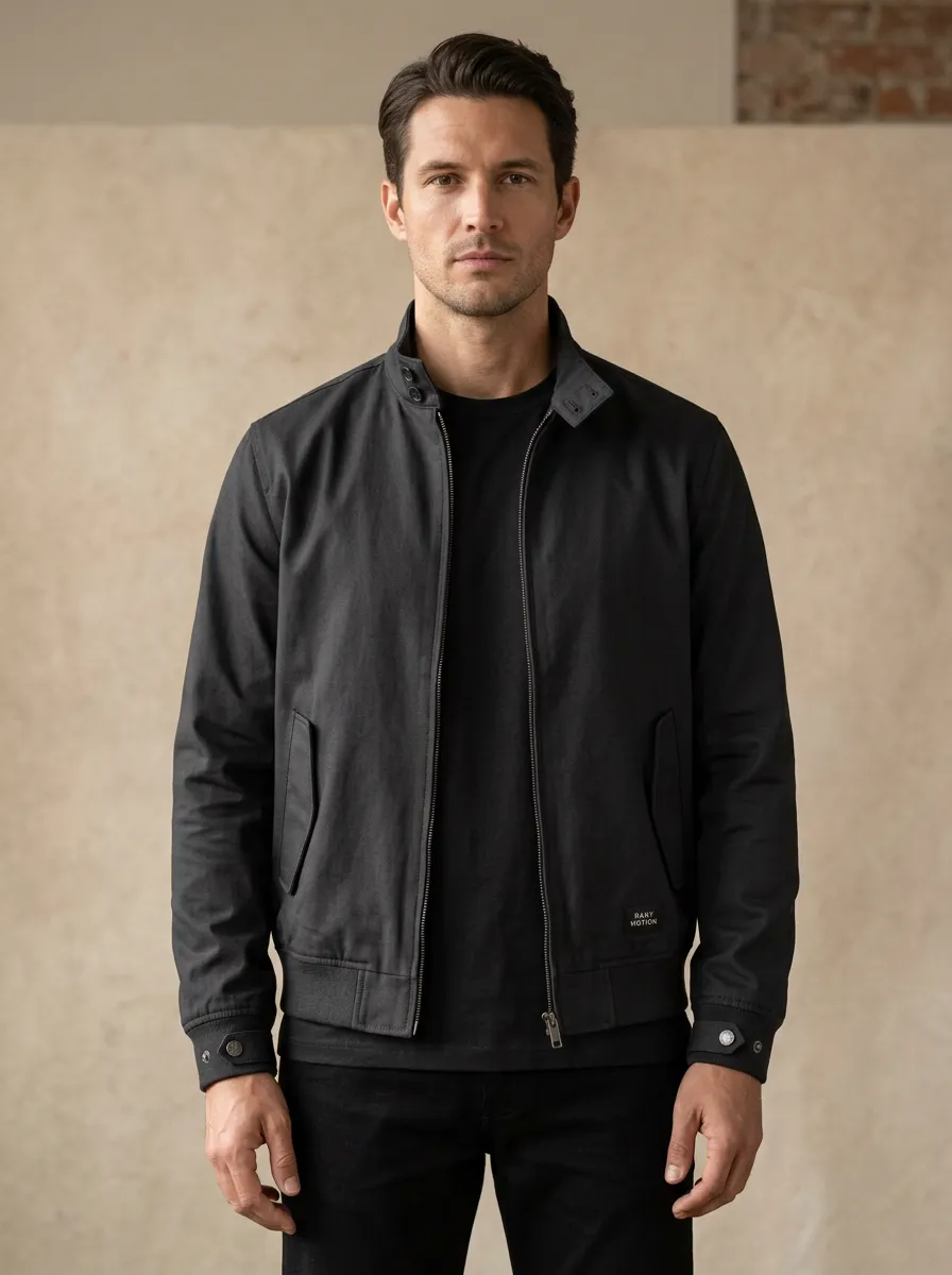 Solid Bomber Jacket