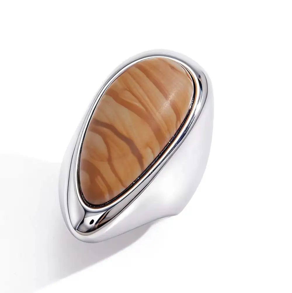 Textured Accent Ring