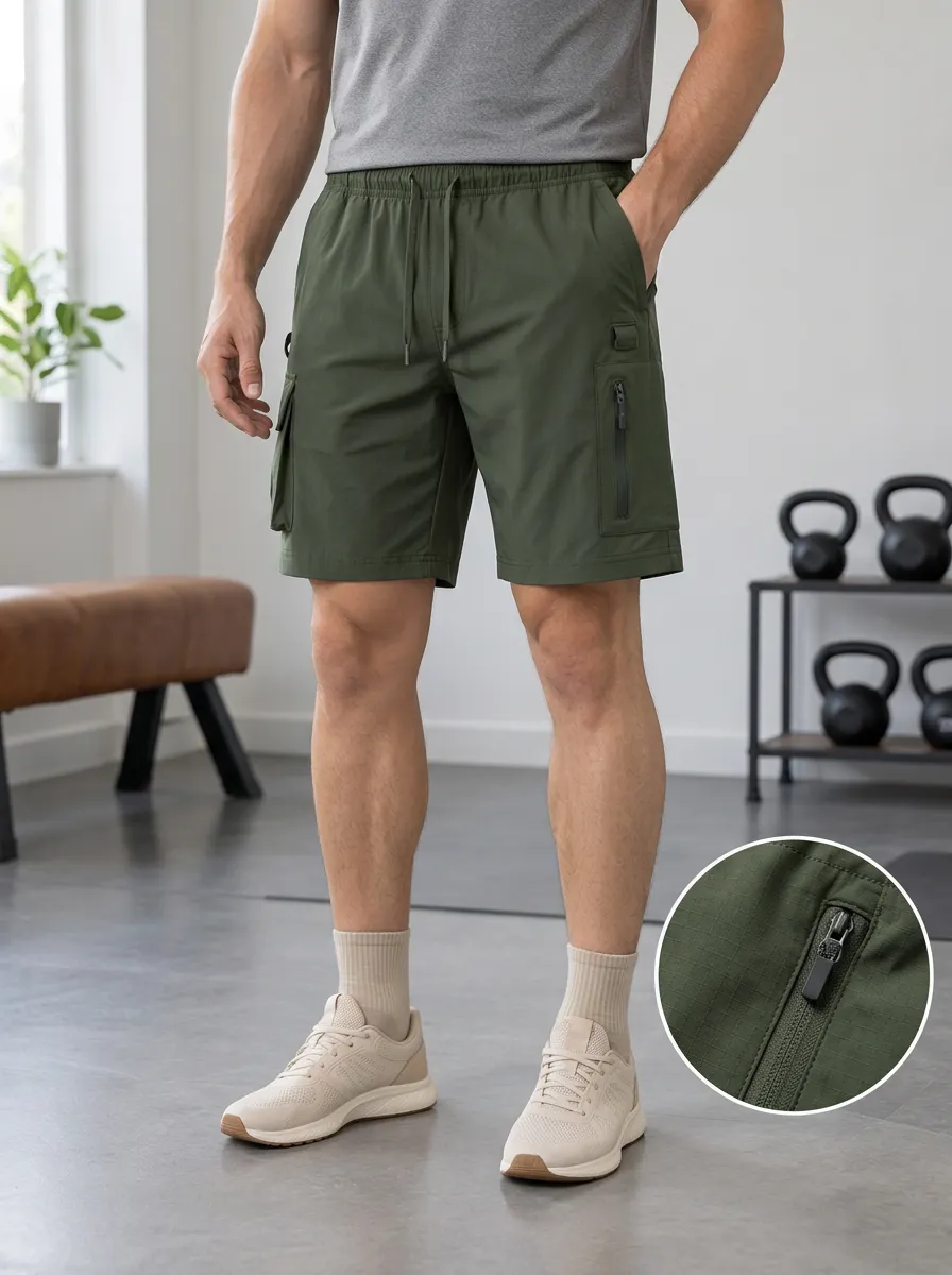 Men's Utility Cargo Shorts Cargo Pocket