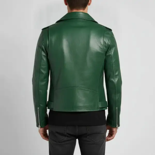 Biker Motorcycle Belted Jacket