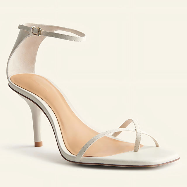 Celestia Square Toe Low Heel Sandals