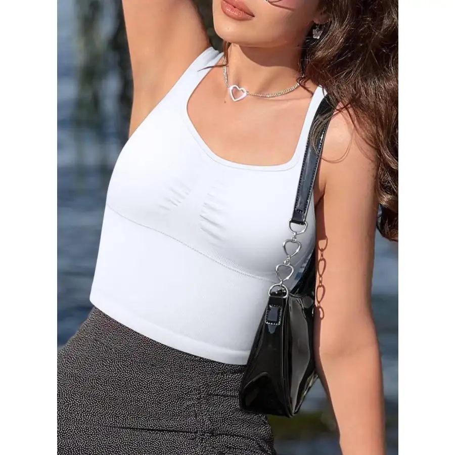 Wide-Strap Active Tank Top
