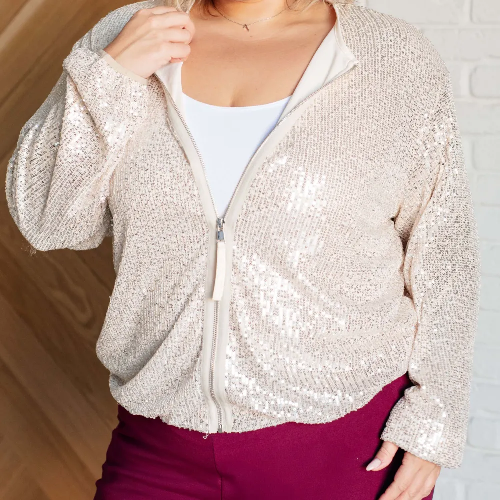 One In Twenty Sequin Jacket