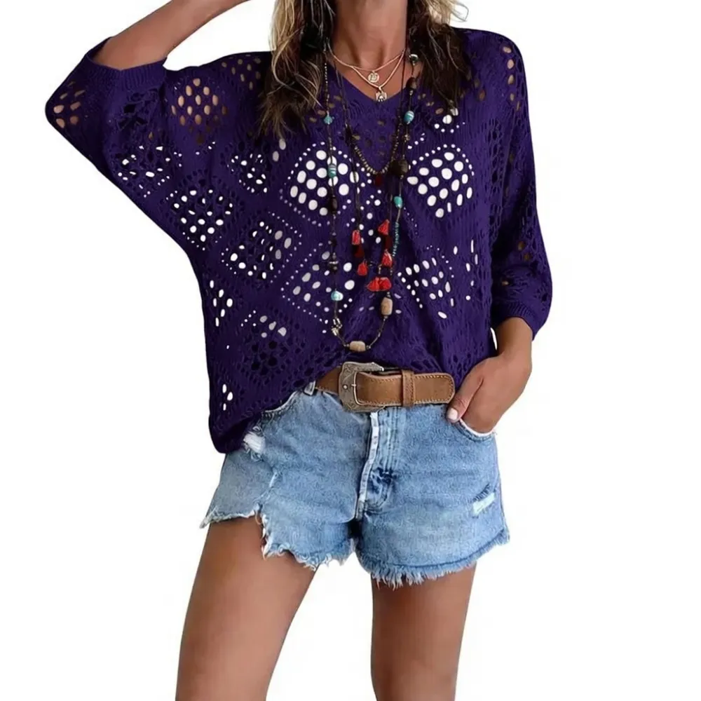 Women's V-neck top
