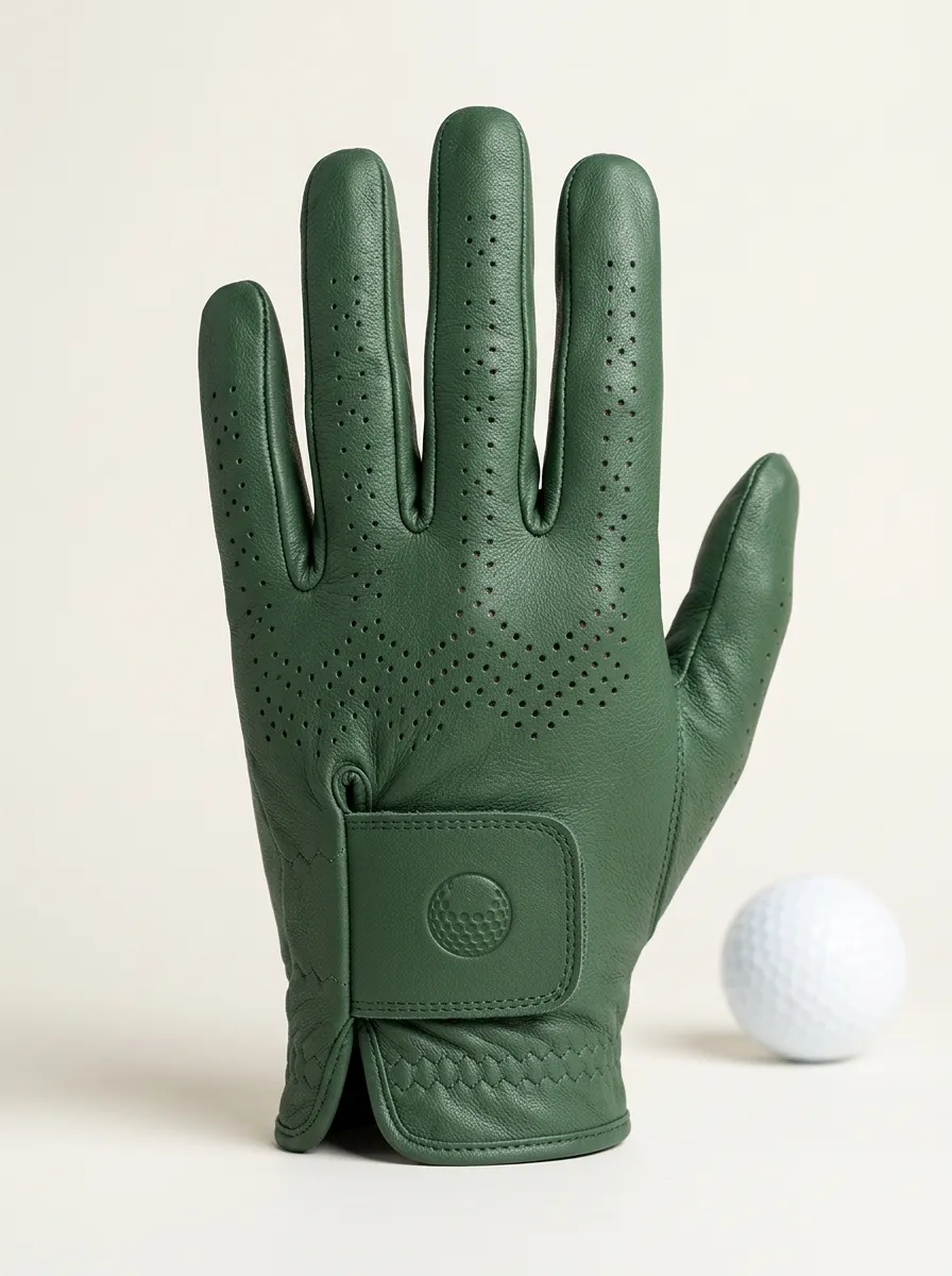 Classic Perforated Leather Golf Glove